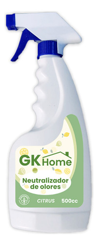 Neutralizador De Olores Gk-home Aroma Citrus 500 Cc.