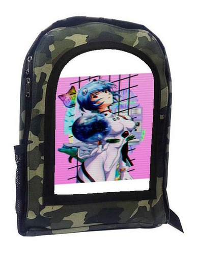 Mochila Camuflada Evangelion A52