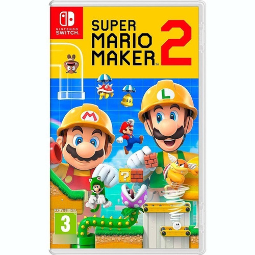 Nintendo Switch Mario Maker 2 Juego Fisico Nuevo Y Sellado 