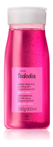 Jabon Liquido Gel Avellana Y Casis Natura Tododia 300ml