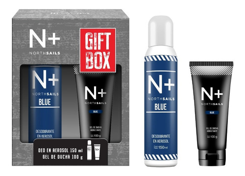 Estuche  N+ Blue  Desodorante 150ml + Gel Ducha 100gr 