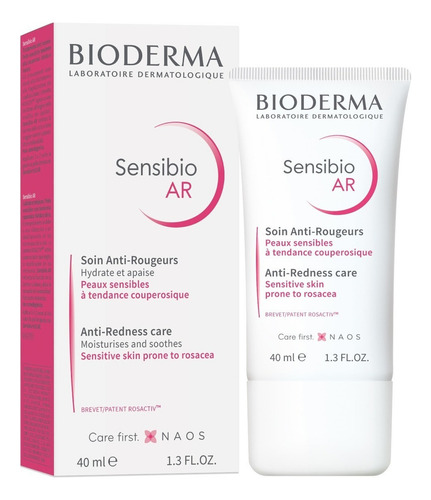 Bioderma Sensibioar Cuidado Dermatológico Anti-rojeces 40ml Sensible Día/noche
