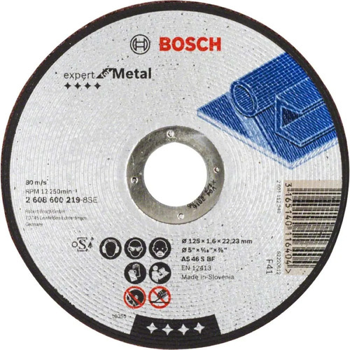 Disco Corte Recto 4 1/2 X 2.5 Mm - Bosch