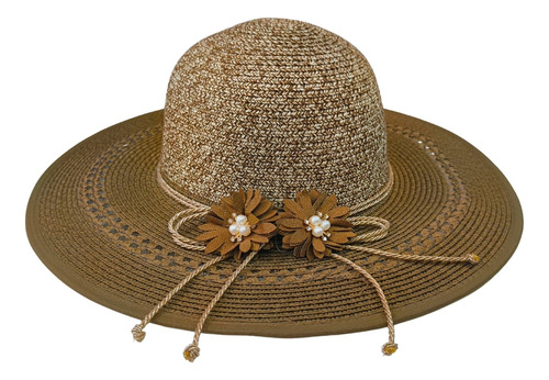 Sombrero De Sol Para Mujer Elegante Proteccion Solar Playa