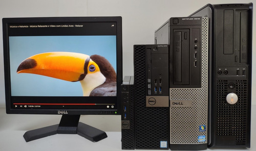 Imagem 6 de 7 de Kit Computador Dell Core 2 Duo + Monitor 15+mouse+teclado