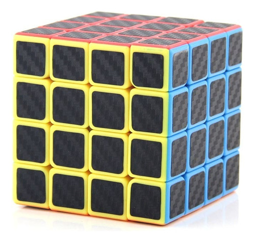 Cubo Rubik Moyu 4x4 Fibra De Carbano Veloz Nuevo 