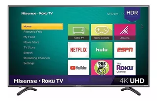 Smart TV Hisense R7E Series 43R7E LED Roku OS 4K 43" 120V