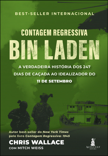 Contagem regressiva - bin Laden: a verdadeira história dos, de Chris Wallace. Editora Alta Cult - Alta books, capa mole em português