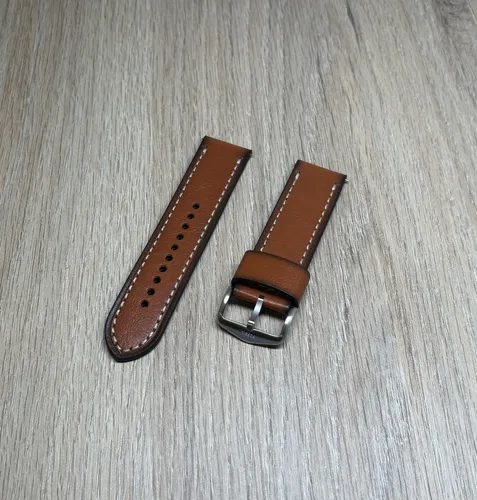 Correa Manilla Para Reloj Fossil Nate Jr1504 Marrón Original