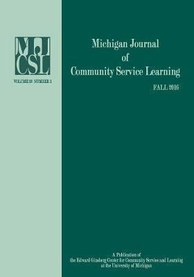 Michigan Journal Of Community Service And Learning - Jeff...