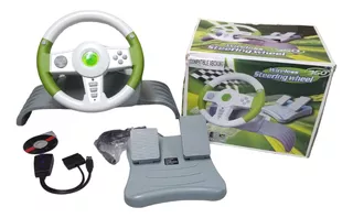 Volante Con Pedales Steering Wheel Comp. Xbox/pc/ps2/ps3