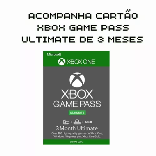 Cartão Xbox Game Pass PC 3 Meses (Formato Digital)