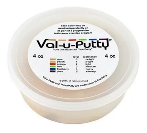 Val-u-putty Plastilina Terapeutica Rehabilitacion Xx-suave