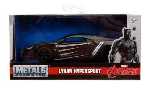Auto De Coleccion Pantera Negra Lykan Hypersport Metal 30302