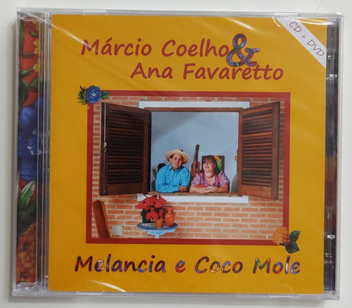 Cd+dvd, Márcio Coelho & Ana Favaretto - Melancia E Coco Mole