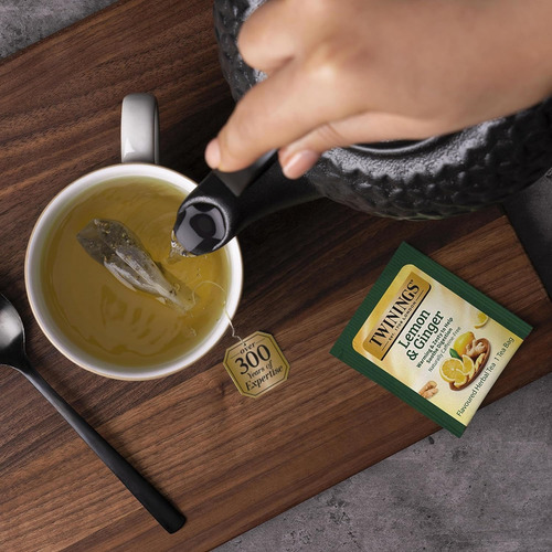 Hr138 Twinings Té D Hierbas Limón Y Jengibre 100 Bolsas D Té