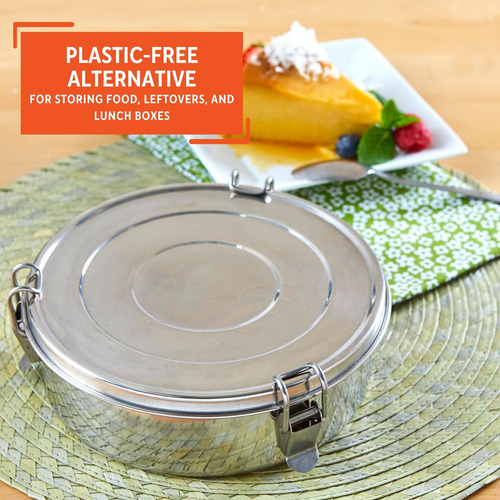 Imusa Usa Phi-t9220 Molde Para Flan De Acero Inoxidable, 1,5