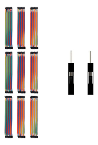 360 Cables Jumpers Dupont Para Protoboard 30cm Modelo Elegir
