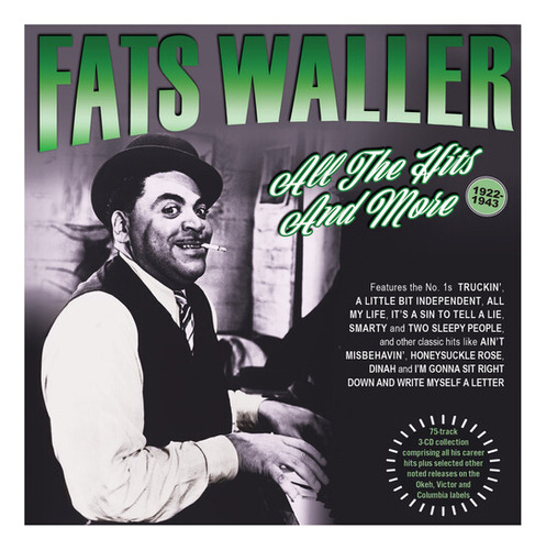 Cd De Fats Waller, Todos Los Éxitos Y Más De 1922-43