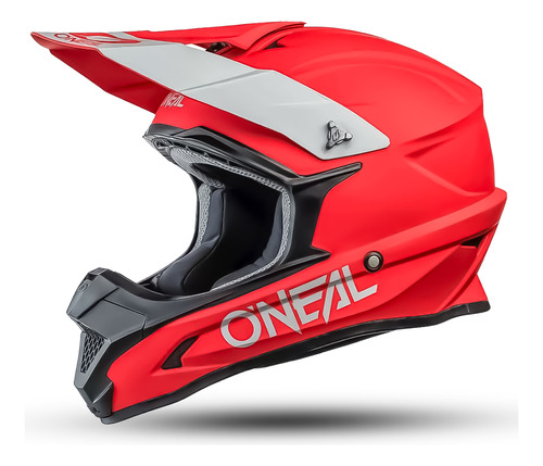 Capacete Oneal Serie 1 Vermelho Solid Motocross Trilha