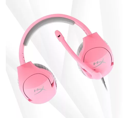 Auriculares Headset Hyperx Cloud Stinger Pink Pc Mac Consola