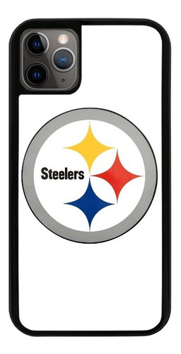 Funda Uso Rudo Tpu Para iPhone Pittsburgh Steelers Nfl 04