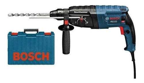 Imagen 3 de 3 de Rotomartillo Bosch Professional GBH 2-24 D azul con 820W de potencia 110V