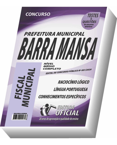 Apostila Prefeitura De Barra Mansa - Fiscal Municipal