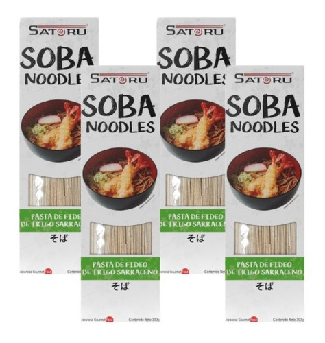 Imagen 1 de 5 de Paquete De Pasta De Fideo De Trigo Sarraceno Soba