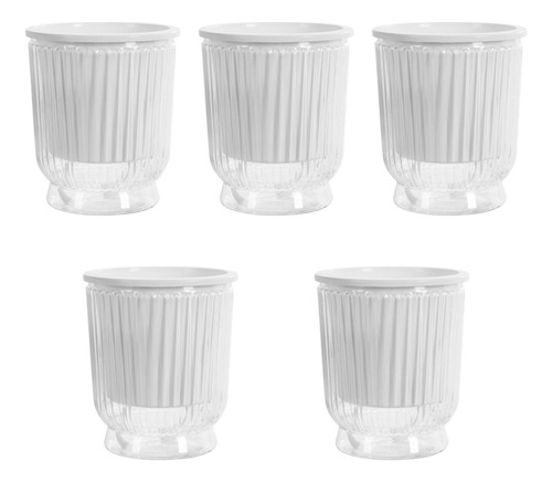 5 Ppc Selfing -riesing Plant Botters Simple Clear 12x14.5cm