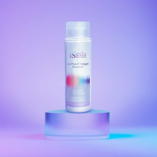 Shampoo Matizador Neutraliza Visos Amarillos 300ml Isseda