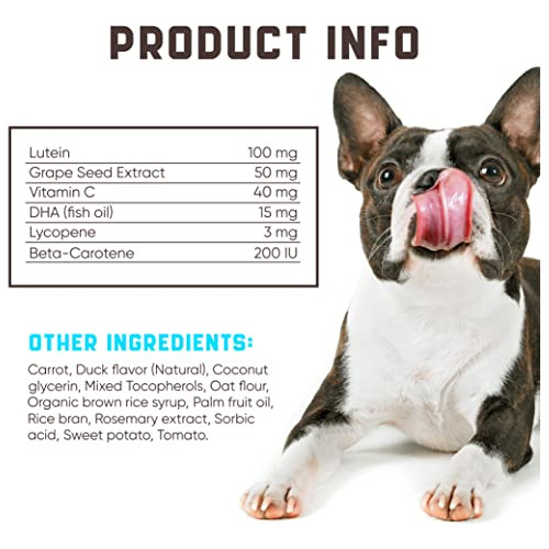 Vitaminas Para Perros - Suplemento De Visión Para Qzvfu