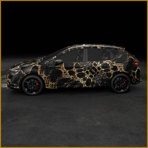 20 Metros Vinil Wrap Automotriz Deportivo Snake Python