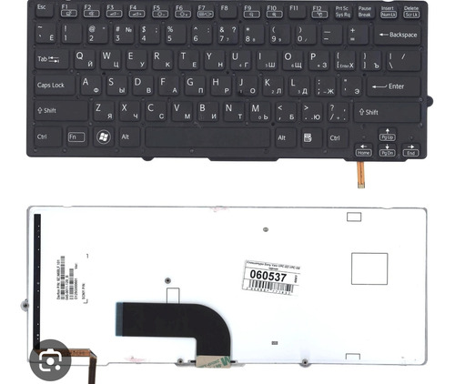 Teclado Sony 9zn6blf.101 Vpc-sd Sa  9zn6bbf.01e Flex Posa Ma