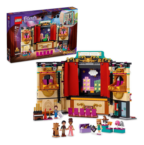 Lego Friends Andreas Theatre School Playset, 41714 Toy Creat