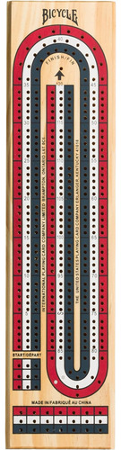 Jogos de tabuleiro Wooden Cribbage codificados por cores