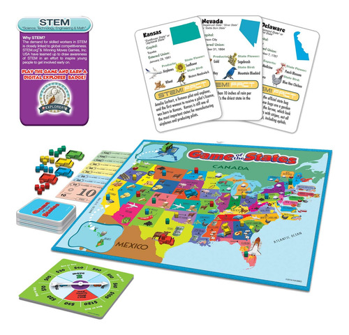 Juego De Mesa De Los Estados Unidos