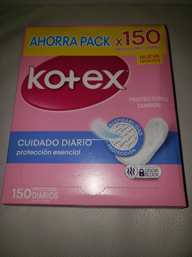 Imagen 1 de 4 de Protectores Diarios Kotex