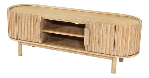 Mesa Mueble Repisa Para Tv Madera Elegante Decorativo