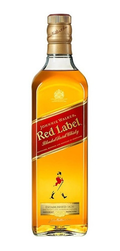 Whisky Johnny Walker Red Label 750ml Rojo Winecup Tienda