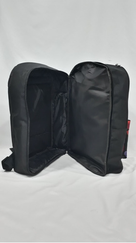 Imagen 6 de 8 de Combo Bolso Patin Mochila Doble + Organizador Cartuchera
