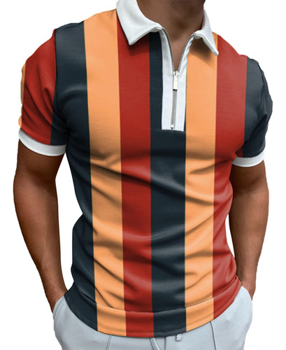 Polo Para Hombr Camisa Golf Hip Hop Streetwear Moda