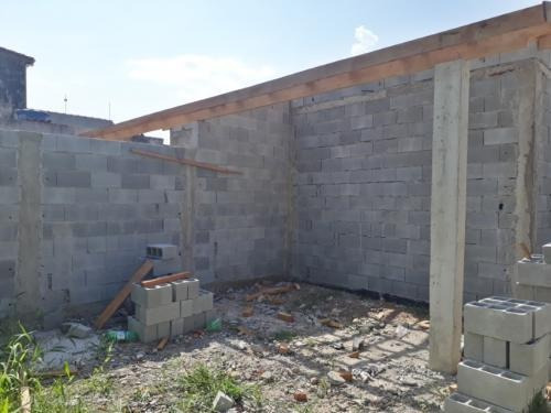 Imagem 8 de 14 de Casa Em Fase De Construção Na Praia De Itanhaém/sp