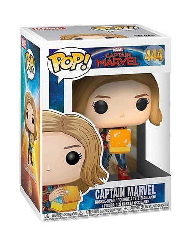Funko Pop Capitana Marvel #444 Avengers Marvel Regalosleon