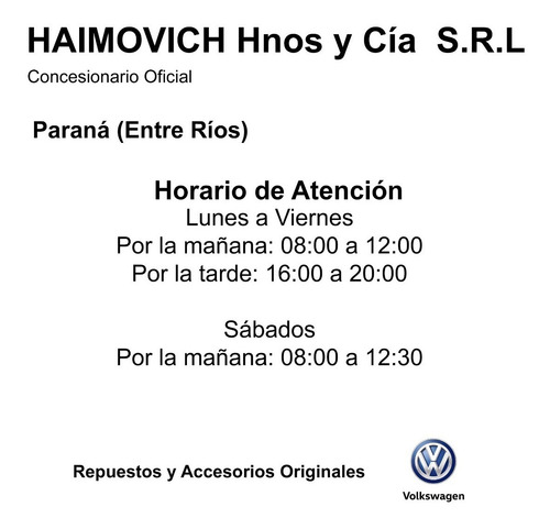 Imagen 4 de 4 de Cerradura De Dirección Original Vw Suran Fox Voyage Gol T