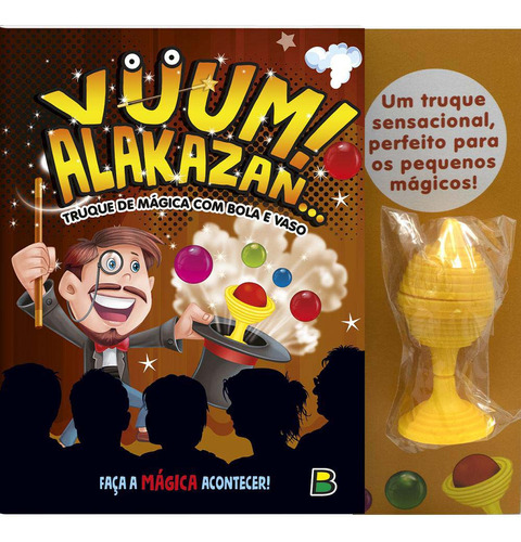 Libro Vuum! Alakazan Truque De Magica Com Bola E Vaso De Bri