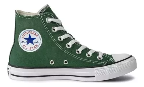 Tênis Converse All Star Cano Alto Verde Militar