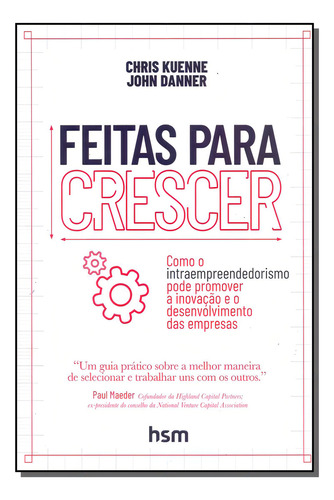Feitas Para Crescer: Feitas Para Crescer, De Kuenne, Chris E Danner, John. Administração, Vol. Empreendedorismo. Editorial Hsm Editora, Tapa Mole, Edición Empreendedorismo En Português, 20