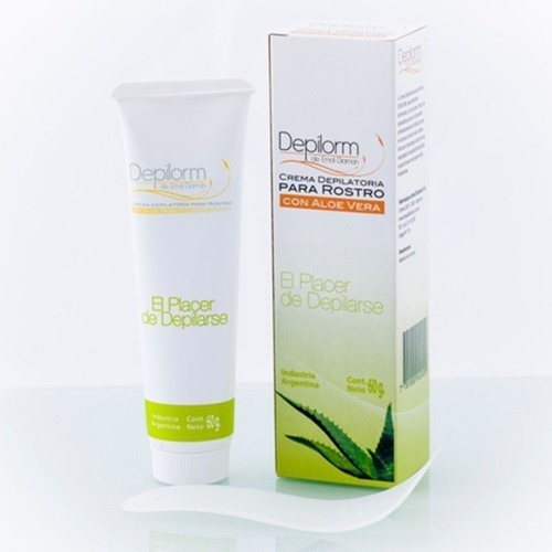 Depilorm Crema Depilatoria De Rostro Con Aloe Vera 60g