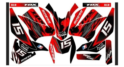 Stickers Para Moto  Pulsar As200 Mod-70